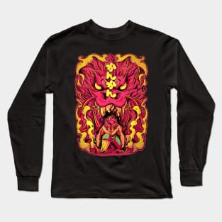 The Red Beast! Long Sleeve T-Shirt